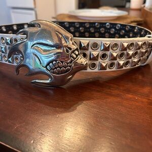 Y2K hot topic studded belt